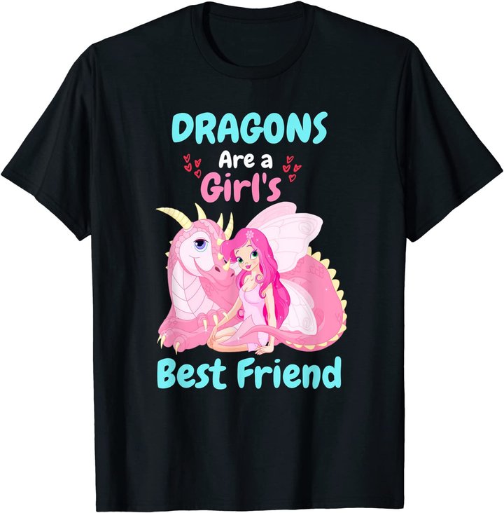 Dragons Are A Girl's Best Friend T-Shirt