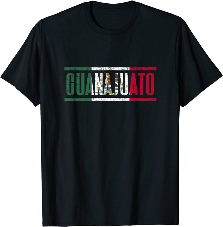 Guanajuato con la bandera de M��xico T-Shirt