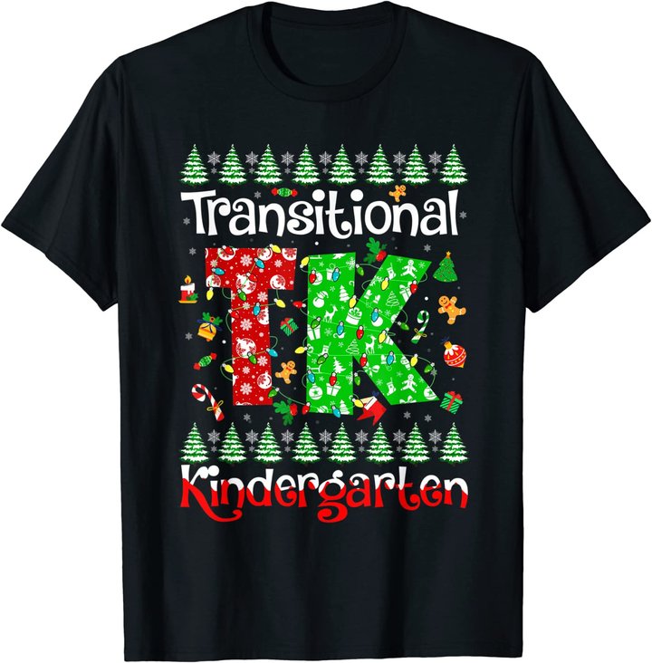 Transitional Kindergarten Merry Christmas T-Shirt