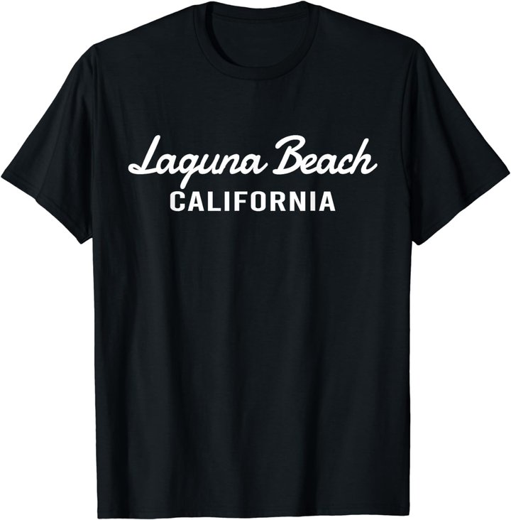 Laguna Beach - California - Throwback Design - Classic T-Shirt