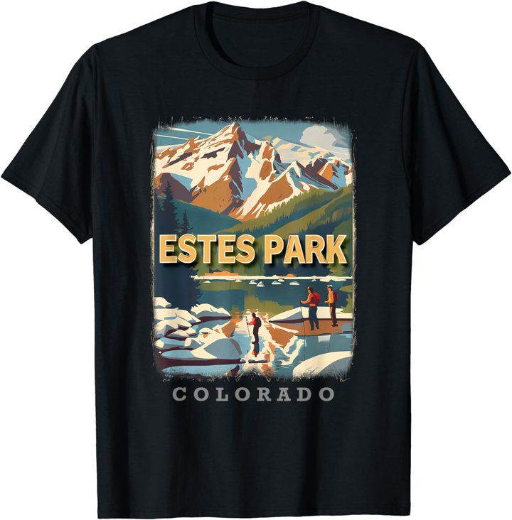 Estes Park Colorado Co Rocky Mountain Majesty Sd130 T-Shirt