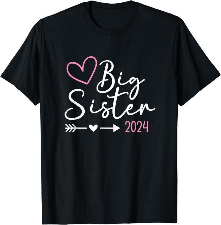Im Going To Be Big Sister Promoted To Big Sis 2024 Unicorn T-Shirt