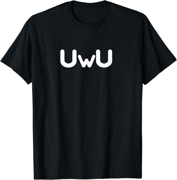 Uwu Happy Anime Face T-Shirt