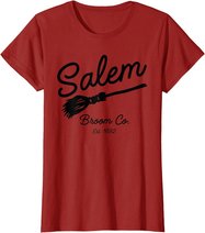 Salem Broom Company T Shirt, Salem Witch Shirt T-Shirt