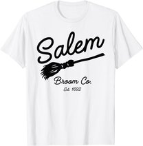 Salem Broom Company T Shirt, Salem Witch Shirt T-Shirt