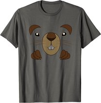 Funny Happy Groundhog Day Toddler Kids Men Women T-Shirt