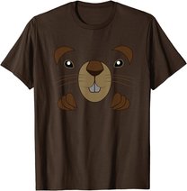 Funny Happy Groundhog Day Toddler Kids Men Women T-Shirt