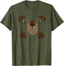 Funny Happy Groundhog Day Toddler Kids Men Women T-Shirt