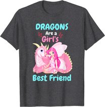 Dragons Are A Girl's Best Friend T-Shirt