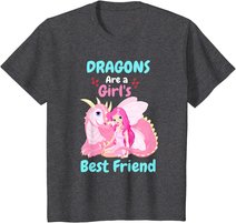 Dragons Are A Girl's Best Friend T-Shirt