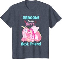 Dragons Are A Girl's Best Friend T-Shirt