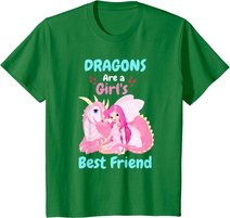 Dragons Are A Girl's Best Friend T-Shirt