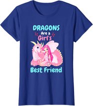 Dragons Are A Girl's Best Friend T-Shirt