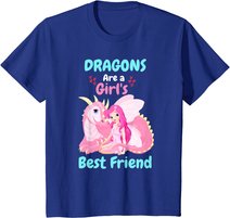 Dragons Are A Girl's Best Friend T-Shirt
