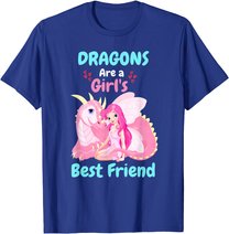 Dragons Are A Girl's Best Friend T-Shirt