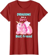 Dragons Are A Girl's Best Friend T-Shirt