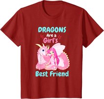 Dragons Are A Girl's Best Friend T-Shirt