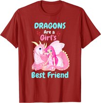 Dragons Are A Girl's Best Friend T-Shirt