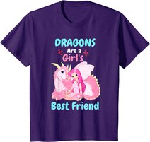 Dragons Are A Girl's Best Friend T-Shirt