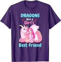 Dragons Are A Girl's Best Friend T-Shirt