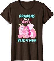 Dragons Are A Girl's Best Friend T-Shirt
