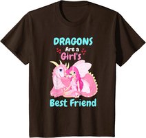 Dragons Are A Girl's Best Friend T-Shirt