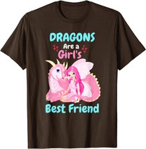 Dragons Are A Girl's Best Friend T-Shirt