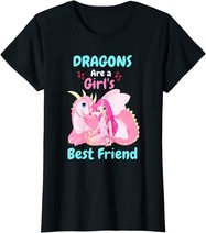 Dragons Are A Girl's Best Friend T-Shirt