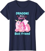 Dragons Are A Girl's Best Friend T-Shirt