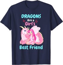 Dragons Are A Girl's Best Friend T-Shirt