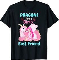 Dragons Are A Girl's Best Friend T-Shirt