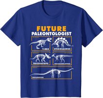 Future Paleontologist Dinosaur Fossil Paleontology kids boys T-Shirt