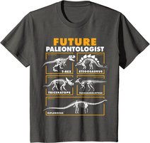 Future Paleontologist Dinosaur Fossil Paleontology kids boys T-Shirt