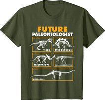 Future Paleontologist Dinosaur Fossil Paleontology kids boys T-Shirt