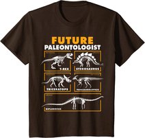 Future Paleontologist Dinosaur Fossil Paleontology kids boys T-Shirt