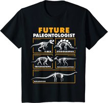 Future Paleontologist Dinosaur Fossil Paleontology kids boys T-Shirt