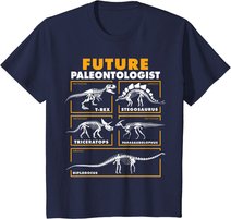 Future Paleontologist Dinosaur Fossil Paleontology kids boys T-Shirt