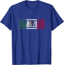 Guanajuato con la bandera de M??xico T-Shirt
