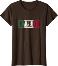 Guanajuato con la bandera de M??xico T-Shirt