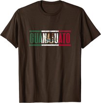 Guanajuato con la bandera de M??xico T-Shirt