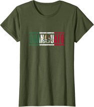 Guanajuato con la bandera de M??xico T-Shirt