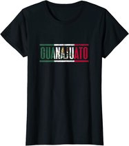 Guanajuato con la bandera de M??xico T-Shirt