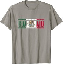 Guanajuato con la bandera de M??xico T-Shirt