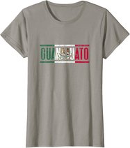 Guanajuato con la bandera de M??xico T-Shirt