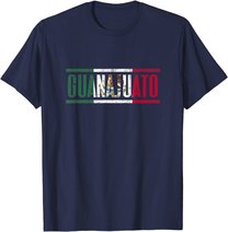 Guanajuato con la bandera de M??xico T-Shirt