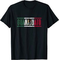 Guanajuato con la bandera de M��xico T-Shirt