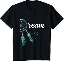 Indian Native American Dreamcatcher Boho Chic Dream Catcher T-Shirt