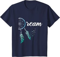 Indian Native American Dreamcatcher Boho Chic Dream Catcher T-Shirt