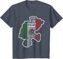 Zacatecas Mexico Mapa Bandera Mexicana State T-Shirt