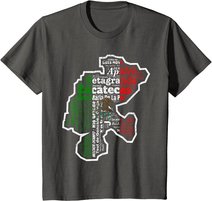 Zacatecas Mexico Mapa Bandera Mexicana State T-Shirt